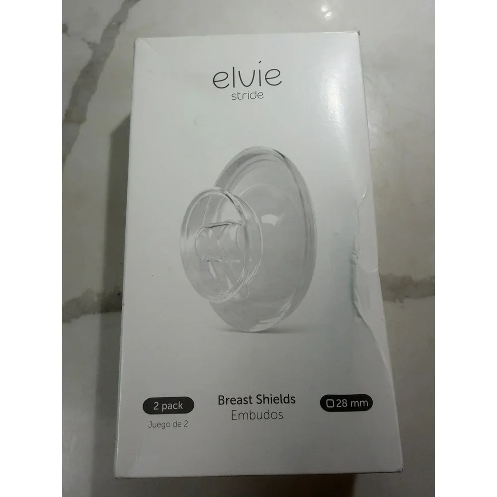 Elvie Stride Pump Breast Shields- Unused- Open Box- 28mm